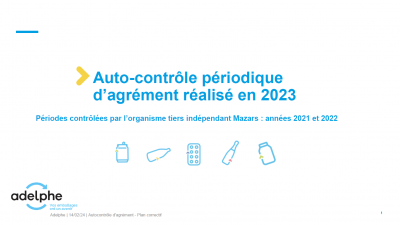 Auto-contrôle périodique d'agrément