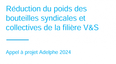 Appel à projet Réduction pods bouteilles syndicales et collectives